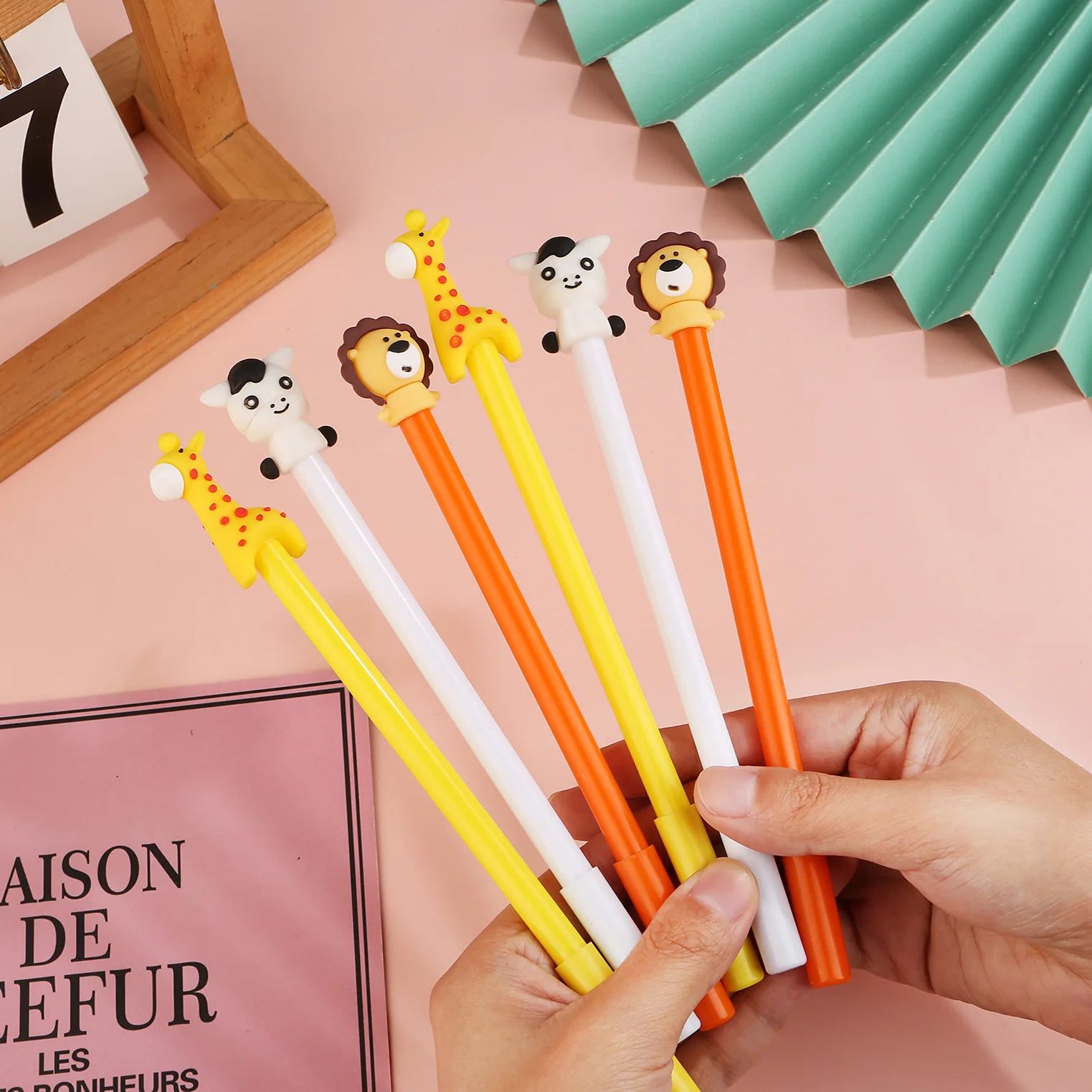 Lion Stationery & Office Supply(Kunshan)Co.Ltd - 10 шт./лот, гелевая ручка с милыми