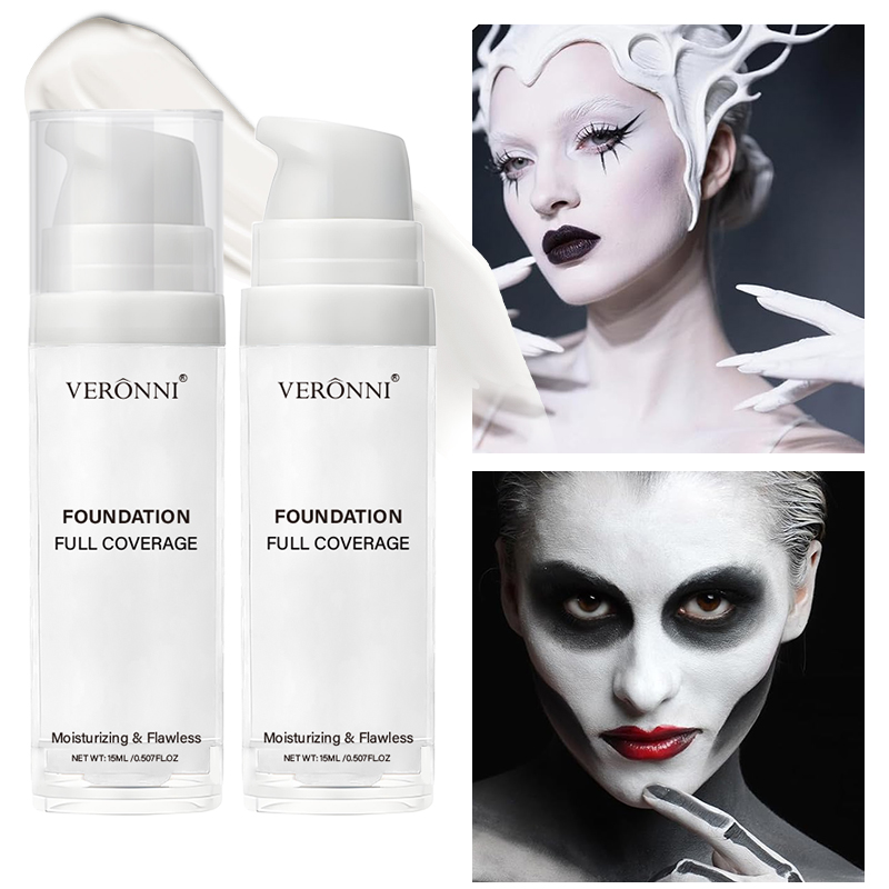 Correction Fluid White - Чисто белый жидкий тональный крем для