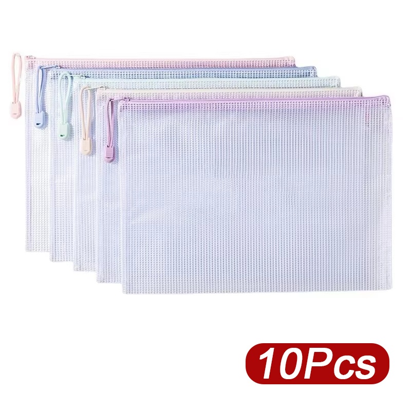 Office Stationery And Supply - 5-30 шт. сетчатые сумки на молнии