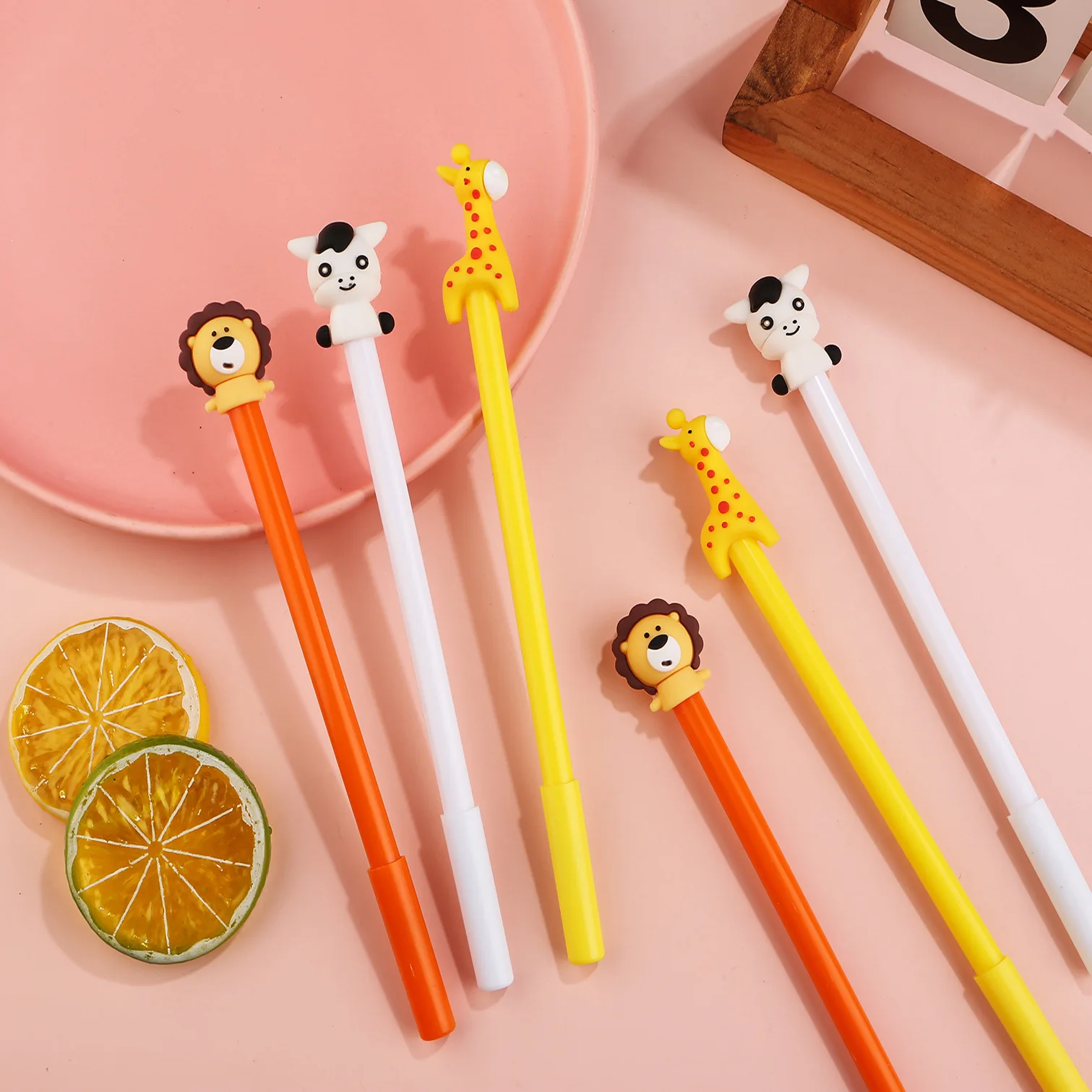 10 шт./лот, гелевая ручка с ми – обзор и цена Lion Stationery & Office Supply(Kunshan)Co.Ltd