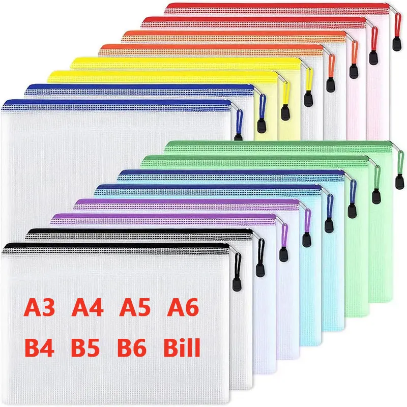 A3/A4/A5/A6 сетчатая сумка на  – обзор и цена Portfolio Folder Zip