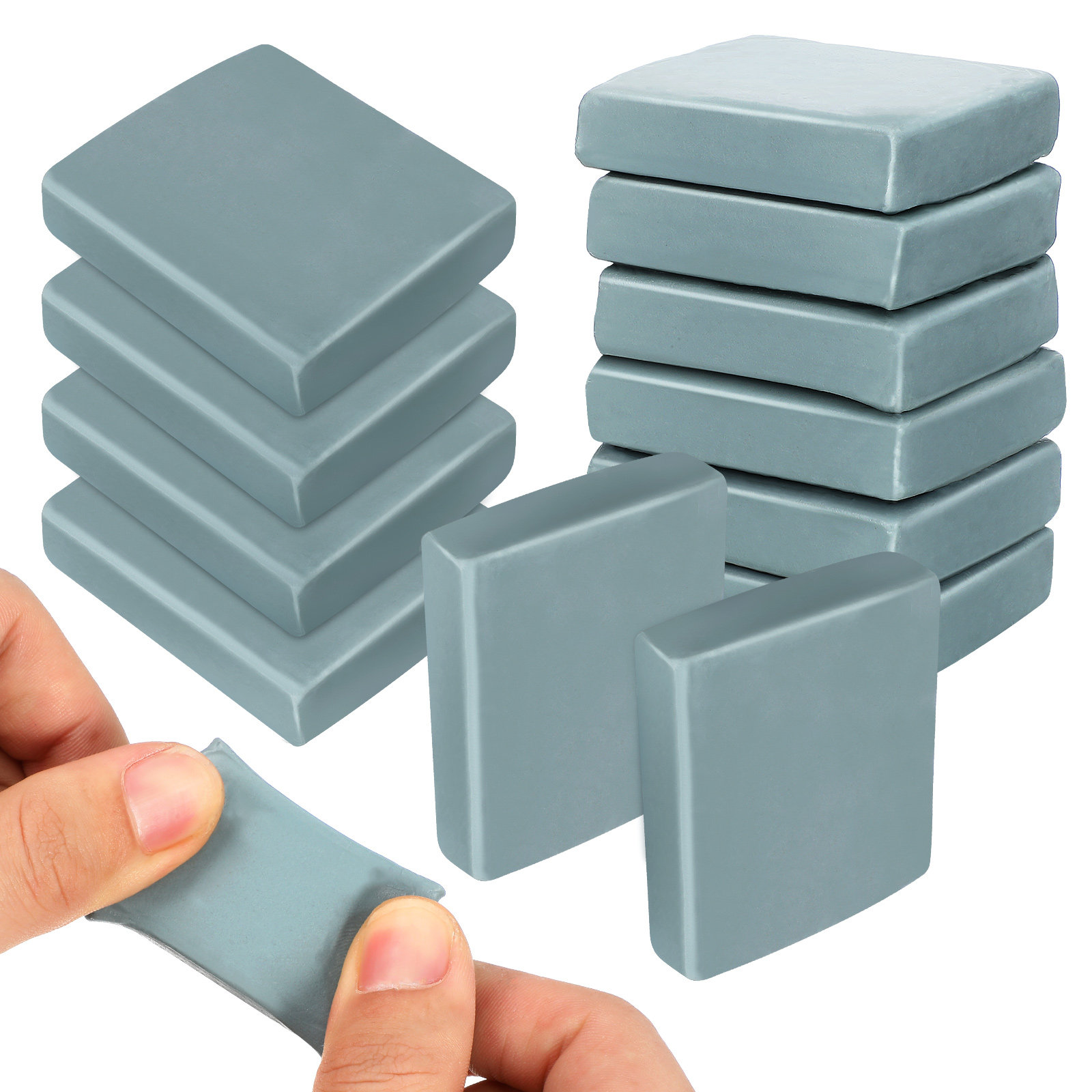12 шт. мягких ластиков для рис – обзор и цена Rubber Eraser Kneaded